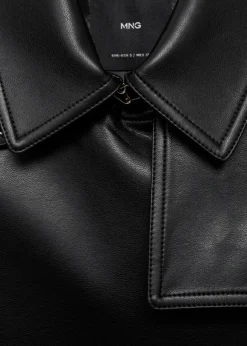 MANGO Płaszcze*Trencz ze sztucznej skóry