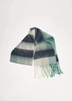 Dzieci MANGO Szaliki I Czapki*Trójkolorowy szalik w pasy
