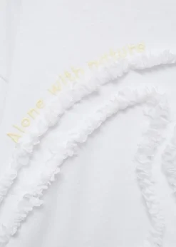 Dzieci MANGO Koszulki I Topy*T-shirt z haftowanymi detalami