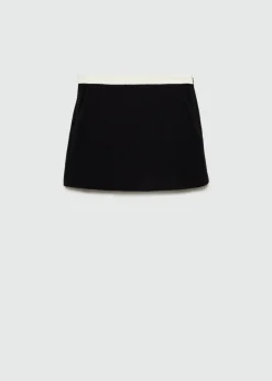 MANGO Spódnice*Tweedowa spódnica mini