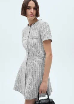 MANGO Sukienki I Kombinezony*Tweedowa sukienka na guziki