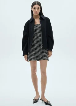 MANGO Sukienki I Kombinezony*Tweedowa sukienka w kratę