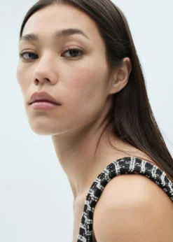 MANGO Sukienki I Kombinezony*Tweedowa sukienka w kratę