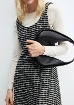 MANGO Sukienki I Kombinezony*Tweedowa sukienka w kratę