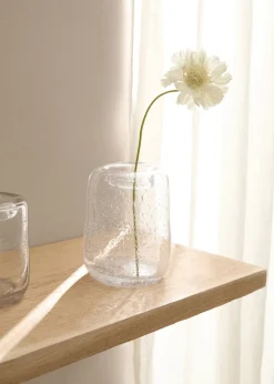 MANGO Dekoracja Sypialni|Wazony*Wazon ze szkła z bąbelkami 11 x 15 cm