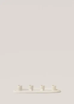 MANGO Świece*Świecznik cztery sztuki