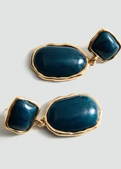 MANGO Biżuteria*Wiszące kolczyki z koralikami