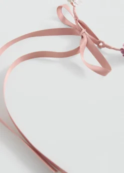 Dzieci MANGO Akcesoria Do Włosów*Wiązana opaska do włosów z kwiatami