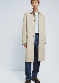 MANGO Kurtki I Koszule Wierzchnie|Płaszcze*Wodoodporny trencz relaxed fit