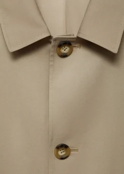 MANGO Kurtki I Koszule Wierzchnie|Płaszcze*Wodoodporny trencz relaxed fit