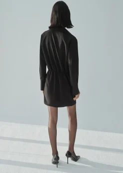 MANGO Sukienki I Kombinezony*Wrap dress with shirt collar