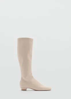 MANGO Buty*Wysokie kozaki z suwakiem