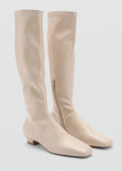 MANGO Buty*Wysokie kozaki z suwakiem