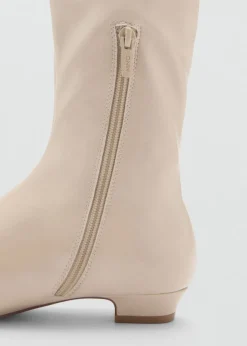 MANGO Buty*Wysokie kozaki z suwakiem