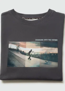 Dzieci MANGO Koszulki*Wzorzysta bawełniana koszulka