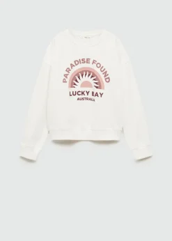 Dzieci MANGO Bluzy*Wzorzysta bluza surf