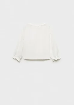 Dzieci MANGO Koszulki*Wzorzysta koszulka z kokardą