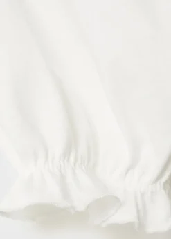 Dzieci MANGO Koszulki*Wzorzysta koszulka z kokardą