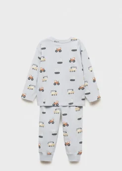 Dzieci MANGO Piżamy*Wzorzysta piżama