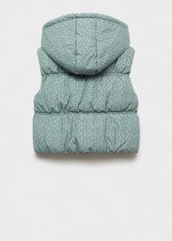 Dzieci MANGO Płaszcze I Kurtki*Wzorzysta, pikowana kamizelka