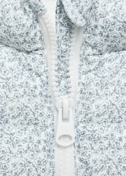 Dzieci MANGO Płaszcze*Wzorzysta, pikowana kamizelka