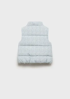 Dzieci MANGO Płaszcze*Wzorzysta, pikowana kamizelka