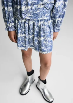 Dzieci MANGO Szorty I Spódnice*Wzorzysta plisowana spódnica