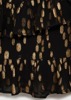 Dzieci MANGO Szorty I Spódnice*Wzorzysta spódnica z falbanami