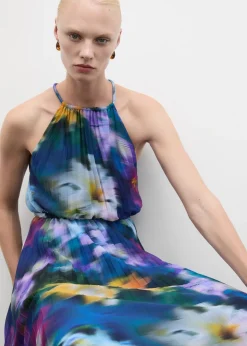 MANGO Sukienki I Kombinezony*Wzorzysta sukienka plisowana