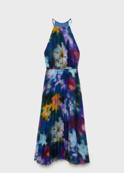 MANGO Sukienki I Kombinezony*Wzorzysta sukienka plisowana