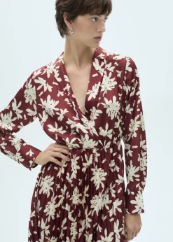 MANGO Sukienki I Kombinezony*Wzorzysta sukienka plisowana