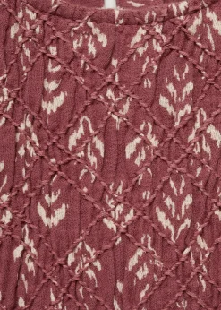 Dzieci MANGO Sukienki I Kombinezony*Wzorzysta sukienka z falbanami