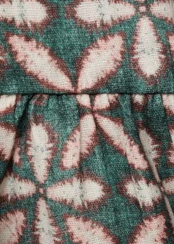 Dzieci MANGO Sukienki I Kombinezony*Wzorzysta sukienka z falbanami