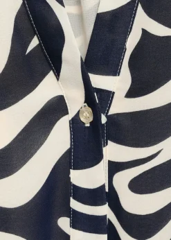 MANGO Sukienki I Kombinezony*Wzorzysta sukienka z falbanami