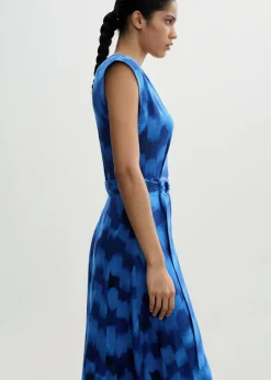 MANGO Sukienki I Kombinezony*Wzorzysta sukienka z paskiem