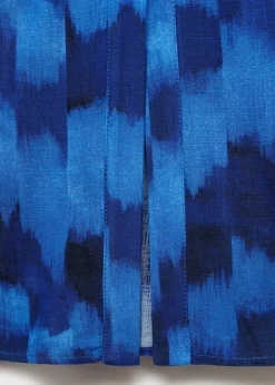 MANGO Sukienki I Kombinezony*Wzorzysta sukienka z paskiem