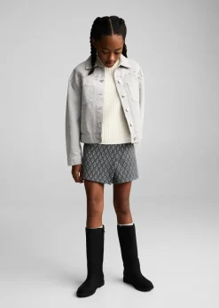 Dzieci MANGO Szorty I Spódnice*Wzorzyste spódnicospodnie