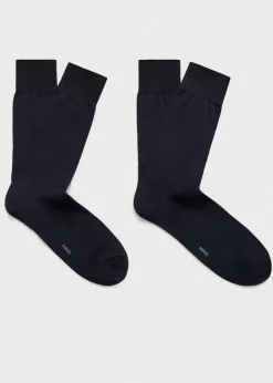 MANGO Bielizna*Zestaw 2 długich bawełnianych skarpet