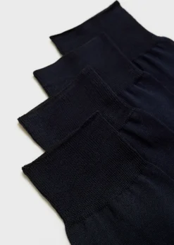 MANGO Bielizna*Zestaw 2 długich bawełnianych skarpet