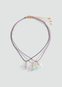 Dzieci MANGO Biżuteria*Zestaw 3 naszyjników