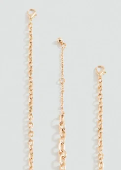 MANGO Biżuteria*Zestaw 3 naszyjników