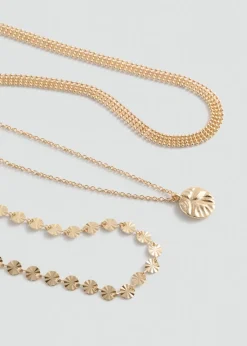 MANGO Biżuteria*Zestaw 3 naszyjników