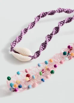 Dzieci MANGO Biżuteria*Zestaw 2 naszyjników choker