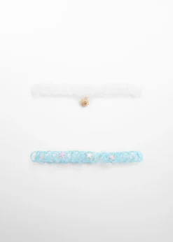 Dzieci MANGO Biżuteria*Zestaw 2 naszyjników choker