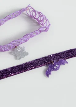 Dzieci MANGO Biżuteria|Akcesoria*Zestaw 2 naszyjników choker na Halloween