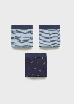 Dzieci MANGO Bielizna I Skarpetki*Zestaw 3 par bokserek w różne wzory