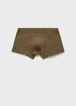 MANGO Bielizna*Zestaw 3 par bokserek z bawełny