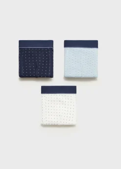 Dzieci MANGO Bielizna I Skarpetki*Zestaw 3 par bokserek ze wzorem
