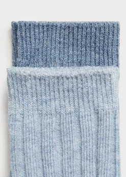 Dzieci MANGO Skarpetki I Rajstopy*Zestaw 2 par ściągaczowych skarpetek