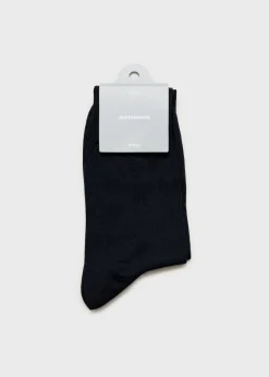 MANGO Bielizna*Zestaw 2 par gładkich skarpetek z 100% bawełny